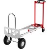3-in-1 Heavy Duty Foldable Convertible Hand Truck with Wheels, 800 lbs Capacity Dolly Cart for Moving, Shopping, Travel - 4 of 4