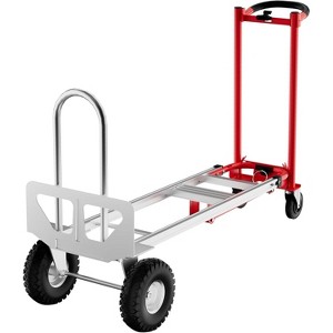Dolly Cart with Wheels, 800Lbs Capacity, Heavy Duty Folding Hand Truck, Rolling Utility Cart for Transport and Moving in Home, Warehouse, Supermarket - 1 of 4