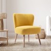 WestinTrends Genevieve 25" Wide Upholstered Boucle Armless Accent Chair - 2 of 4