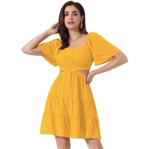 Target sale yellow dress