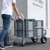 VEVOR Aluminum Hand Truck, 2 in 1, 800 lbs Load Capacity, Heavy Duty Industrial Convertible Folding Hand Truck and Dolly - 2 of 4