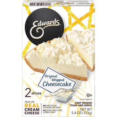Edwards Frozen Original Whipped Cheesecake Slices -  5.4oz