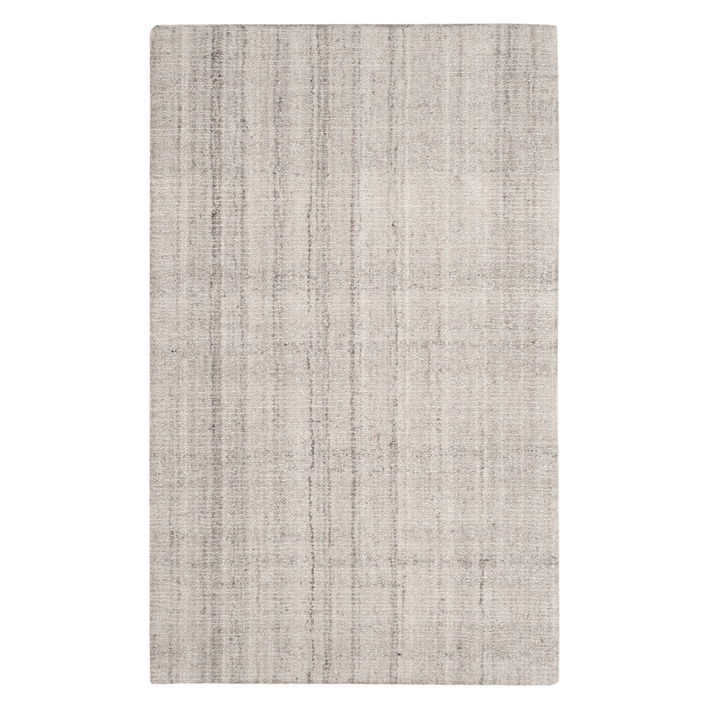 3'x5' Crosshatch Accent Rug Light Gray - Safavieh