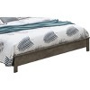 TiramisuBest Stylish Gray Particle Board Full Bed, 48"H x 58"W x 81"D, 71 lbs, Transitional Design, DIY Assembly - 4 of 4