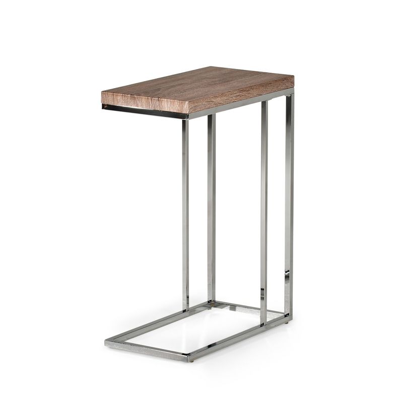 Lucia Chairside End Table Brown - Steve Silver, 1 of 5