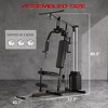 Home Gym, Multifunctional Home Gym System, Home Gym Station with 100LBS Weight Stack, All in One Workout Machine for Full Body Strength Training - 3 of 4