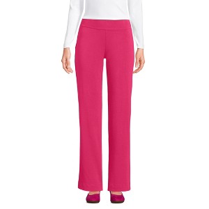Lands' End Women's Starfish Mid Rise Straight Leg Pants - 1 of 3