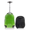 TUCCI Dinosourous 2pc Kids' Hardside Carry On Luggage Set with 16" Suitcase & 13" Backpack - 3 of 4