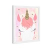 15" x 21" Pastel Unicorn Vibes Fantasy and Sci-Fi Framed Art Print - Wynwood Studio: Modern Decor, Digital Fairytale Wall Display - 2 of 4