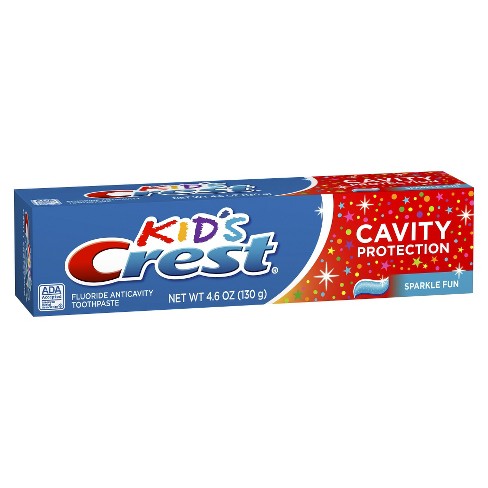 Crest Kids Cavity Protection Sparkle Fun Toothpaste - 4.6oz : Target