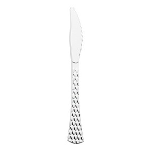 Smarty Had A Party Silver Glamour Cutlery Plastic Knives - 600 pcs - 1 of 4