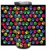 Elanze Designs Multicolored Pawprints Blue Red 20 ounce Stainless Steel Travel Tumbler - 2 of 4