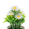 Unique Bargains Artificial Plants 7-Piece Small Sunflower Plastic 2.76"x2.76"x3.94" 1 Pcs - 4 of 4