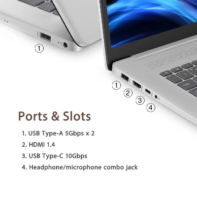 HP Essential 17t-cn500 17.3" HD+ Touch Laptop, Intel Core Ultra 5 225U, 16GB DDR5, 2TB PCIe SSD, Intel Graphics, Wi-Fi 6, Windows 11 Pro, Rose