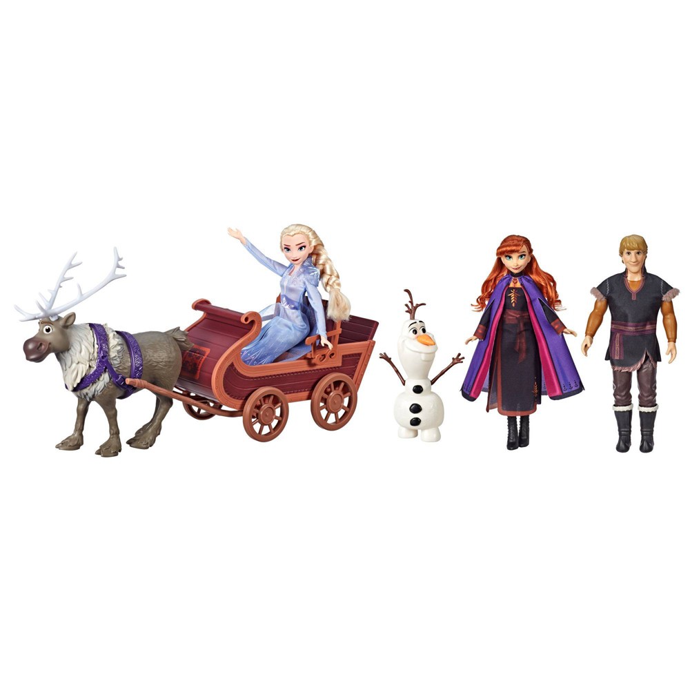 UPC 630509845422 product image for Disney Frozen 2 Sledding Adventures Doll Pack | upcitemdb.com