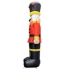 Northlight Lighted Inflatable Nutcracker Soldier Commercial Outdoor Christmas Decoration - 20' - 3 of 4
