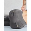 DOMETOUR Women's Elastic Tights Hip-up Bottom-up Pants Pocket Buttons Yoga Pants Yoga Pants - 3 of 4