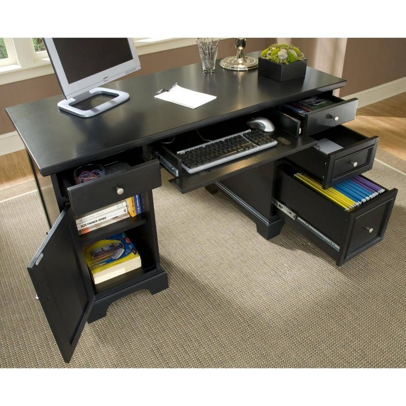 Bedford Desk Black - Home Styles, 3 of 11