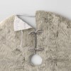 48" Faux Fur Christmas Tree Skirt Gray - Wondershop™ - 4 of 4