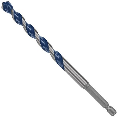 Bosch BlueGranite Turbo 3/8 in. X 6 in. L Carbide Tipped Hammer Drill Bit Hex Shank 1 pc