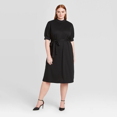 target plus size black dress