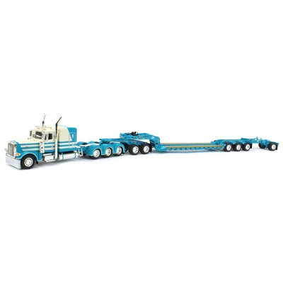 First Gear Dcp 1/64 Blue & White Peterbilt 389 63