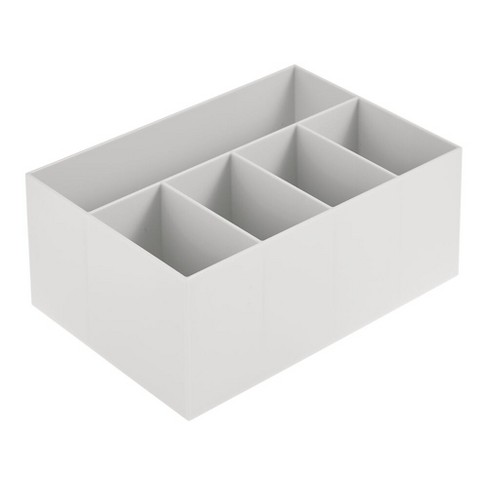 Mdesign Plastic Makeup Organizer Storage Caddy Bin, 5 Sections : Target