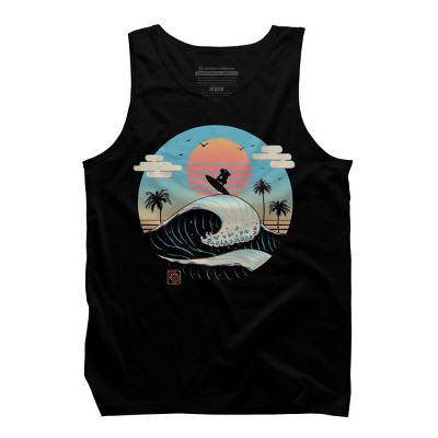 Men's Design By Humans Summer Big Wave Surf Vibes By Vincenttrinidad ...