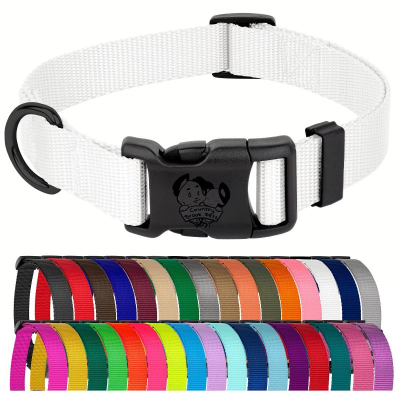 Country Brook Petz American Made Deluxe Nylon Dog Collar, 2 of 11