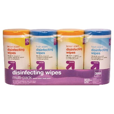 Image of Disinfecting Wipes Lemon and Fresh Scent - 300ct/4pk - up & up™