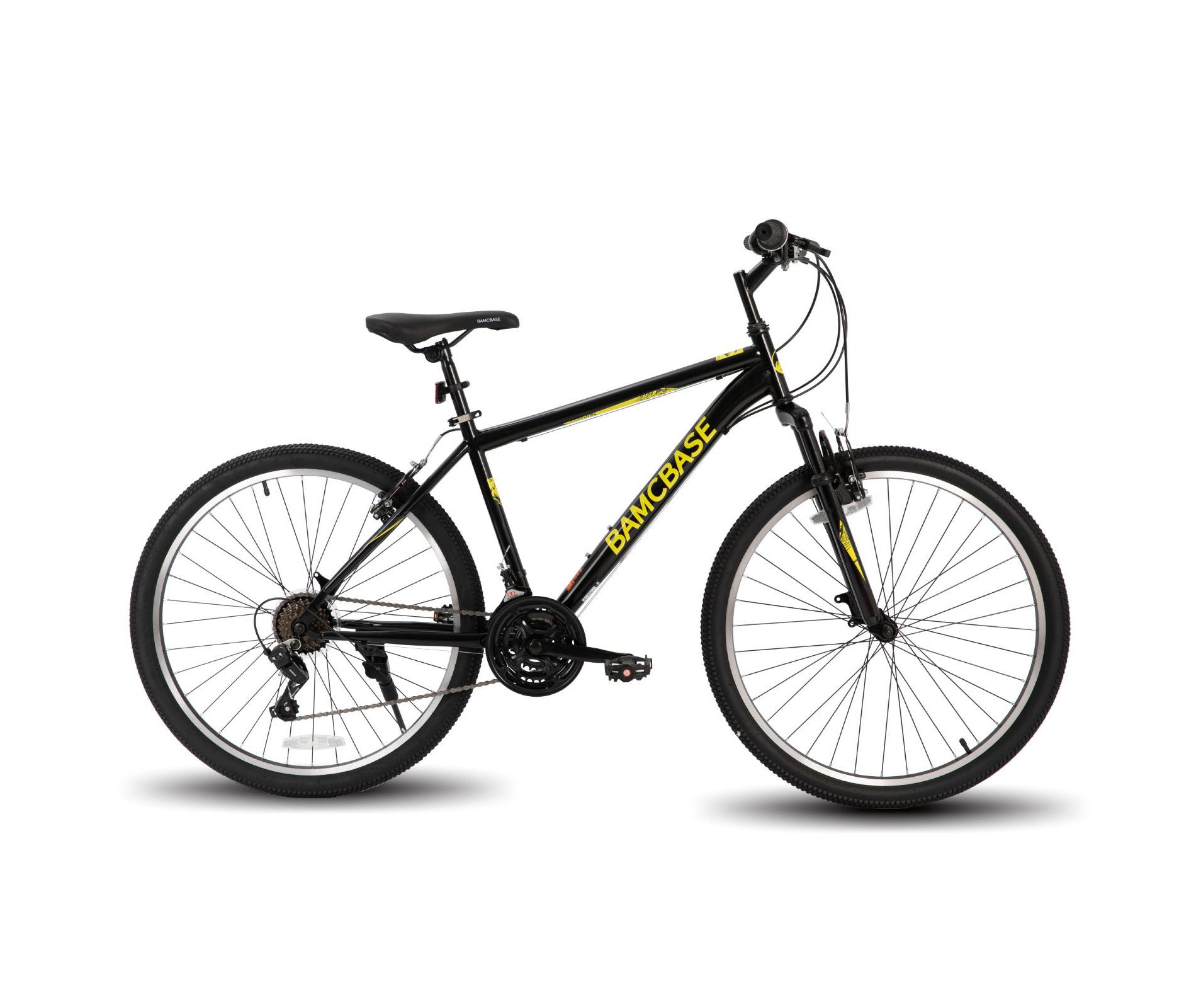BAMCBASE Agave Mountain Bike, Black, 27.5 inch