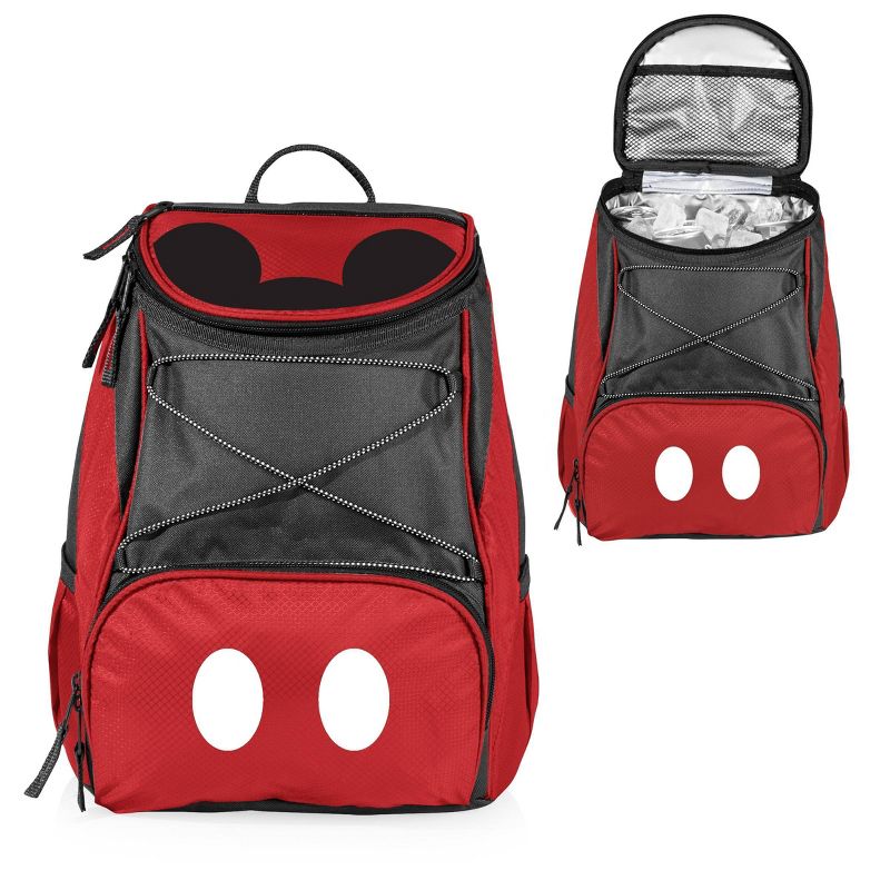 Picnic Time Disney Mickey Mouse PTX 13.8qt Backpack Cooler - Red, 1 of 13