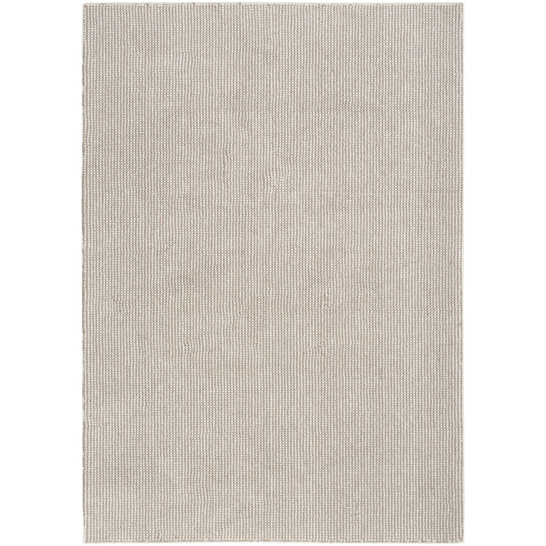 Nourison Textured Home Modern Indoor Rug Ivory Mocha 3'11" x 5'11"