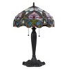 Chloe Lighting Hazel Tiffany-style 2 Light Victorian Table Lamp 16" Shade - 2 of 3