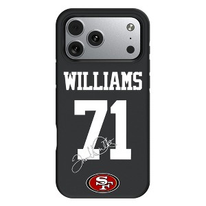 NFL San Francisco 49ers Players Game Tactic Bump Cell Phone Case for Apple iPhone 17 Series - 1 of 4