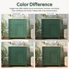 Gulches 30 Inch French Style Bathroom Vanity Ceramic Sink Soft Close Doors Multiple Drawers Adjustable Shelf Door Organizer Green - 4 of 4