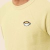 Dalix Cappuccino Embroidered Fleece Crewneck Long Sleeve Sweatshirt Mens - 4 of 4