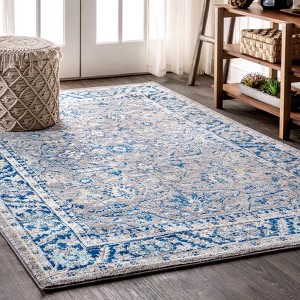 Modern Persian Boho Floral Area Rug  - JONATHAN Y - 1 of 4