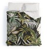 Deny Designs Marta Barragan Camarasa Dark Watercolor Jungle Comforter and Pillow Sham Set Green - 2 of 4