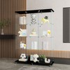 VYNXARIA Extra Large Glass Display Cabinet - 4 Shelves Curio Cabinet for Living Room & Office - 3 of 4