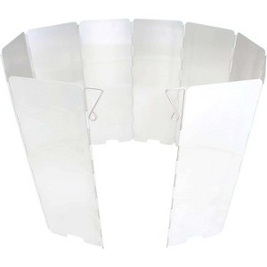 GasOne Aluminum 10 Plates Windscreen For Use with GasOne Stove and Other Backpacking Stoves, Camping Stoves, Butane Stoves, Alcohol Stoves - 1 of 4
