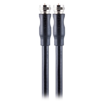 Philips 6' RG6 Coax Cable - Black