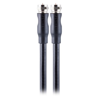 Philips 25' RG6 Coax Cable - Black_0