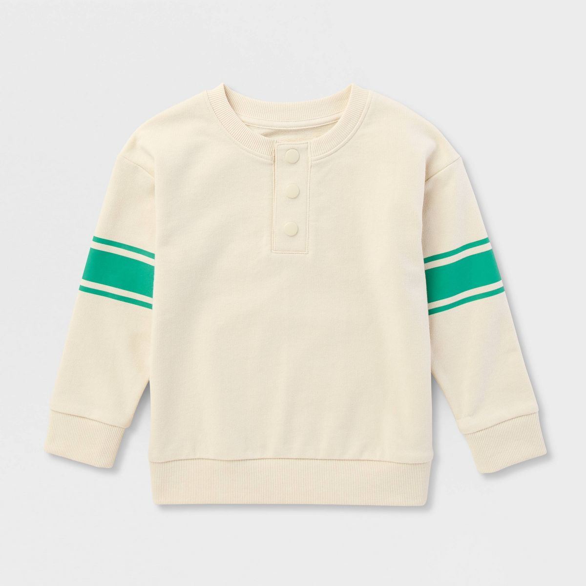 Toddler Boys' French Terry Colorblock Sweatshirt - Cat & Jack™ - thumbnail 2