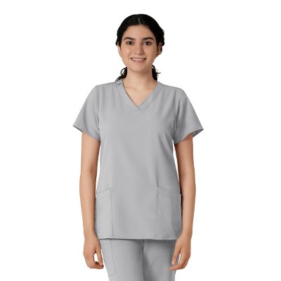 Wink W123 Women's Basic V-Neck Scrub Top