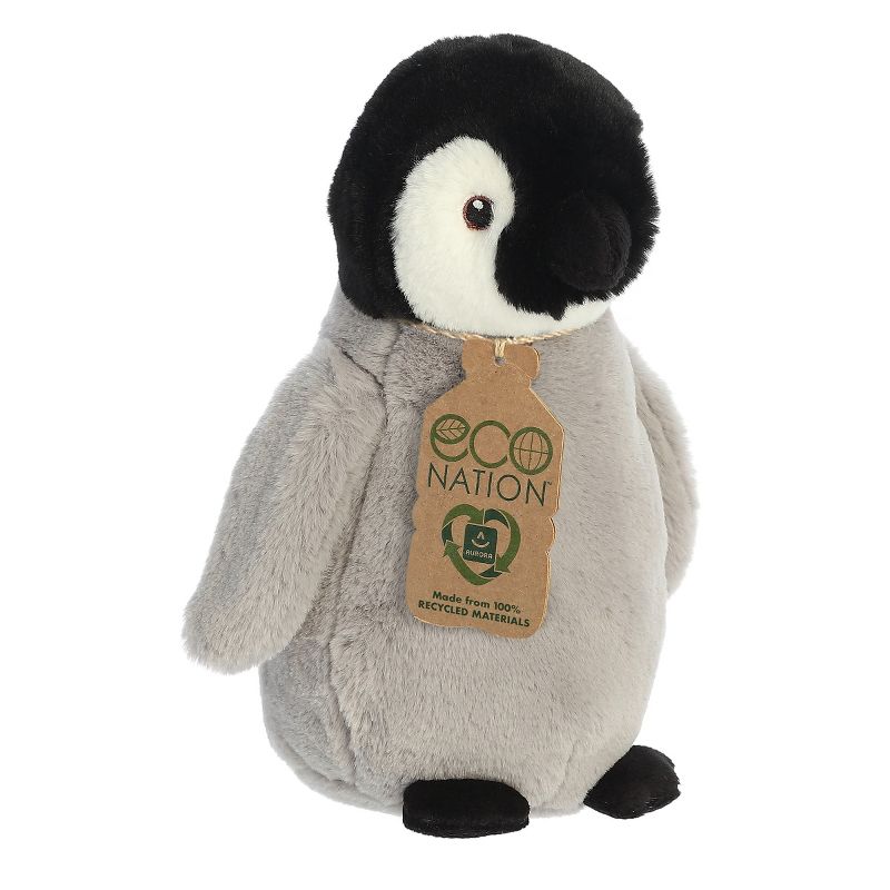 Aurora Eco Nation 10" Baby Penguin Grey Stuffed Animal, 2 of 6