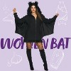 Joyfy Halloween Costume Adult Women Halloween Costume Bat Costume with Zip Hoodie for Halloween Dress Up Party - 4 of 4