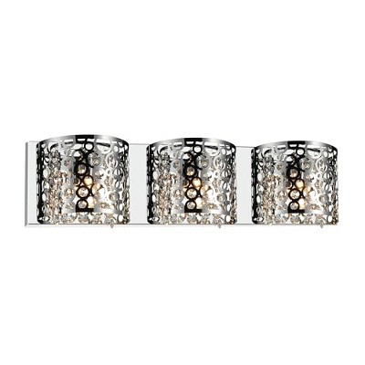 CWI Lighting Bubbles 3 Light Vanity Light With Chrome Finish