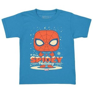 Funko - FUNKO POCKET POP! & TEE: Marvel - Holiday Spiderman - L - 1 of 4