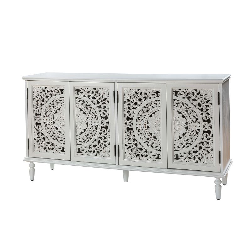 Emathides  63"Wide Sideboard with Solid Wood Legs |KARAT HOME, 1 of 13